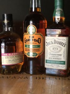 scotch, bourbon, rye
